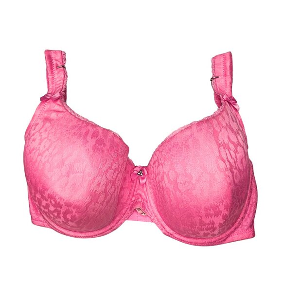 ⭐ NWT Fit Fully Yours Dream Jacquard Bra • Rose • 36F ⭐ - Picture 1 of 9
